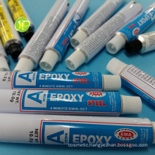 Epoxy Glue Tubes Aluminum Collapsible Tubes Adhesive Tubes Packing Tubes